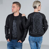 Perfect for dad, Bomber Jacket, Leather Jacket Men, Mens Leather Jacket, Rain Jacket, Streetwear, Biker Jacket, Aviator Jacket