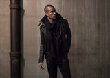ROOK - Men's Bomber Jacket - Sheep Leather - Shearling Collar - Handcast Buckles - Designer Jan Hilmer