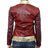 Noora Wonder Woman New Stylish Ladies Halloween Costume Party Leather Jacket Avengers Movie Jacket SJ11