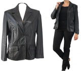 WOMEN'S LEATHER JACKET/Vintage Leather Jacket by Izod/ 90s Vintage Leather Jacket/ Vintage Leather Coat/ Black Leather Jacket