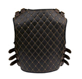 Men leather vest stylish Motorcycle biker Genuine leather stylish vest Viking Conung handmade